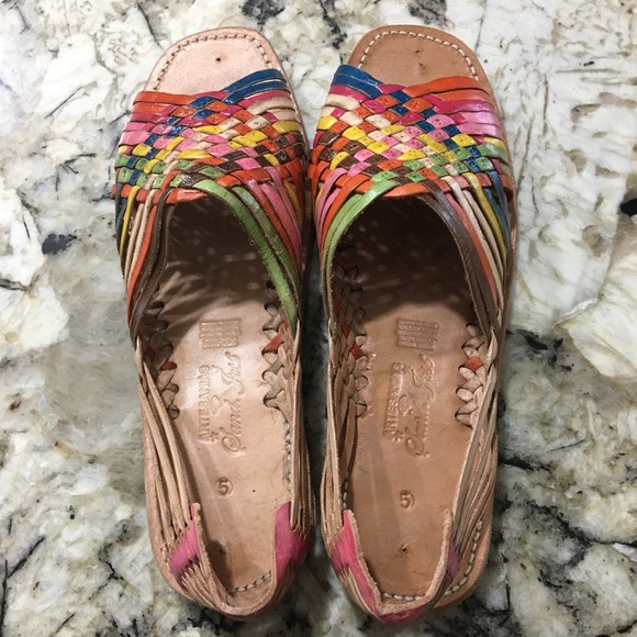 HandMade Leather Sandals NWOT - Picture 4 of 5